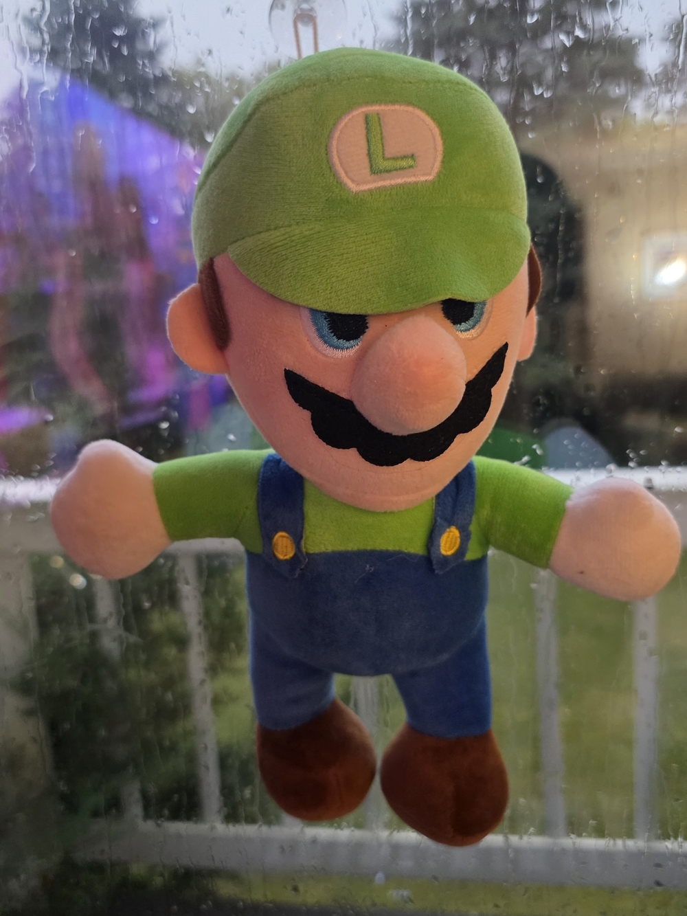 Luigi Plush Character Toy - Green and Blue Superhero Buddy